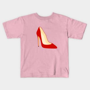 Red Stiletto Kids T-Shirt